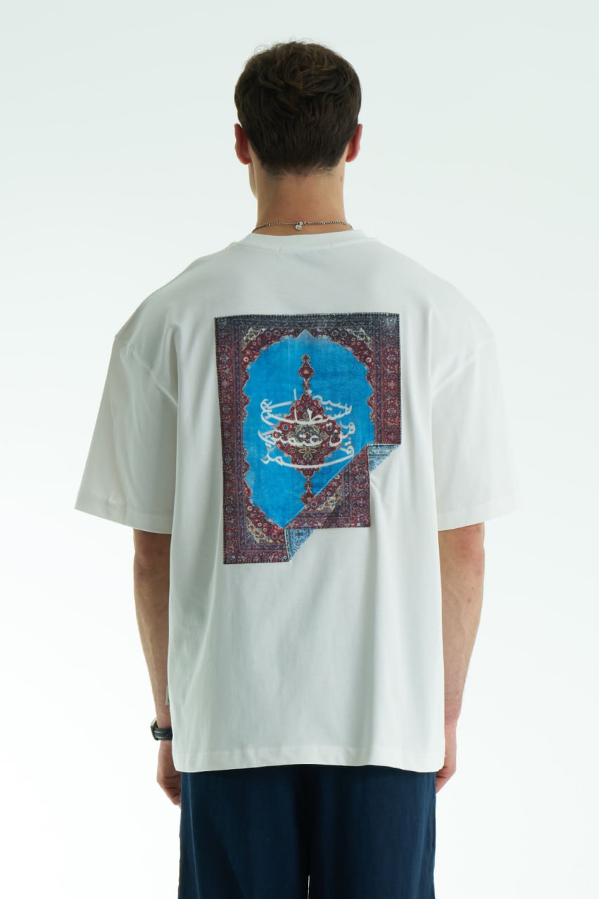 Persian Carpet Oversize T-Shirt — arka