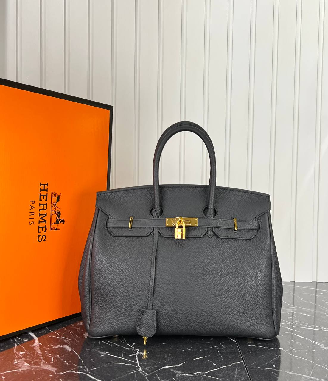 Hermès Birkin 30 · Noir