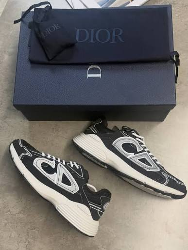 Dior B30 Sneaker · Black White