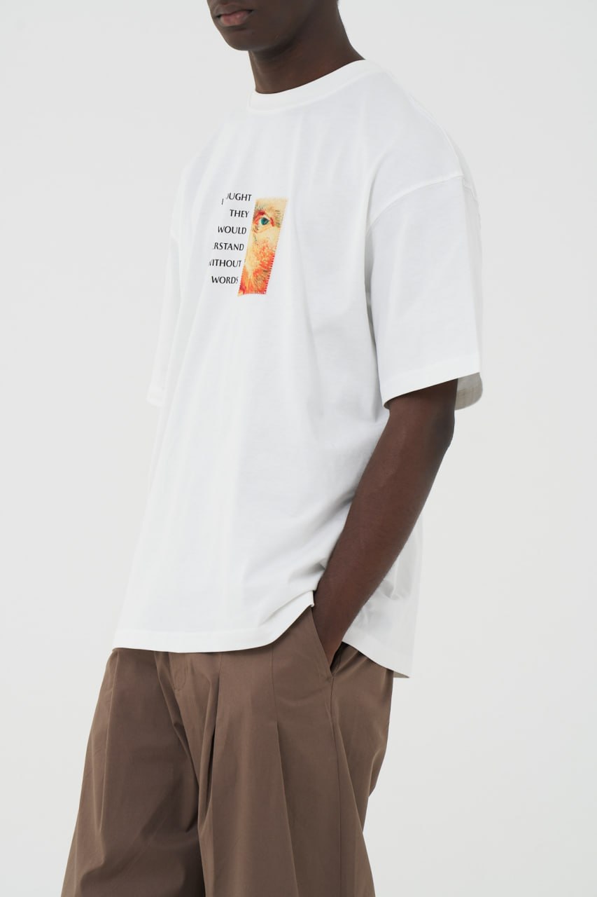 Vincent Van Gogh · Eternity Oversize T-Shirt (Beyaz)