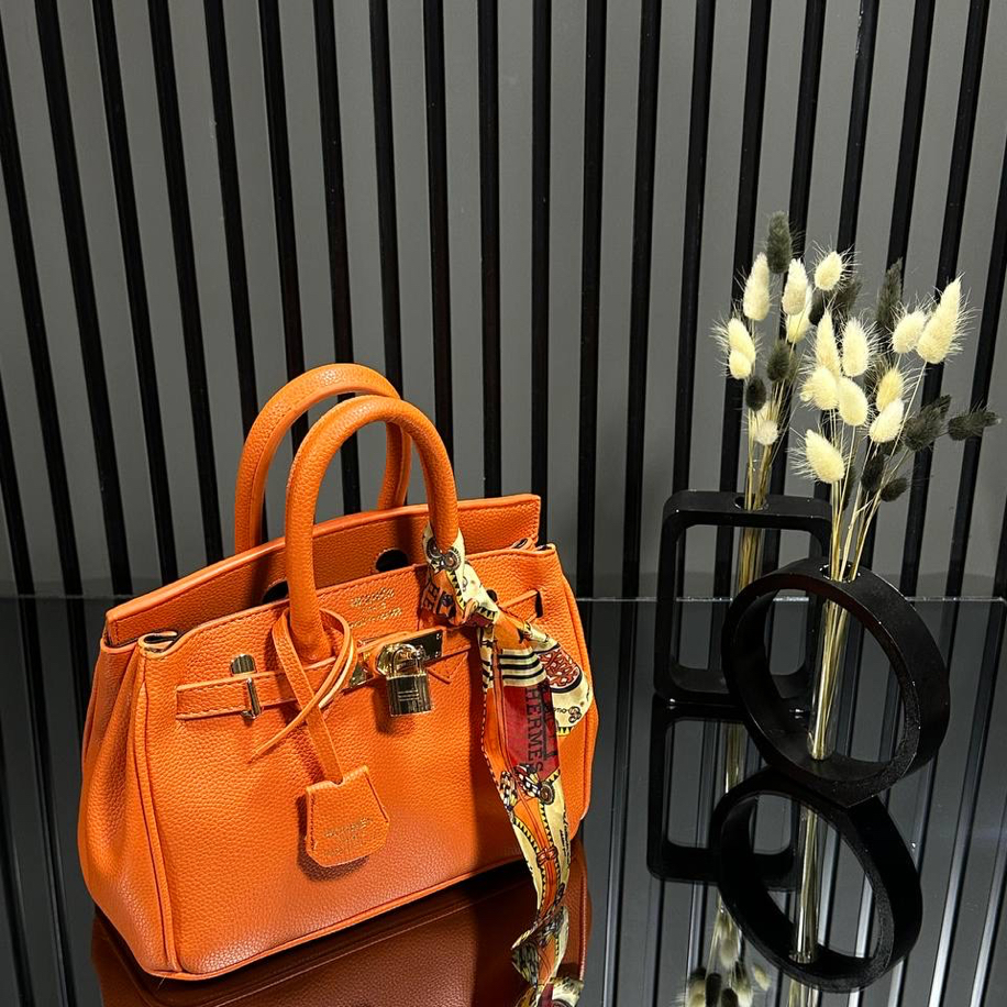 Hermès Birkin 25 · Orange