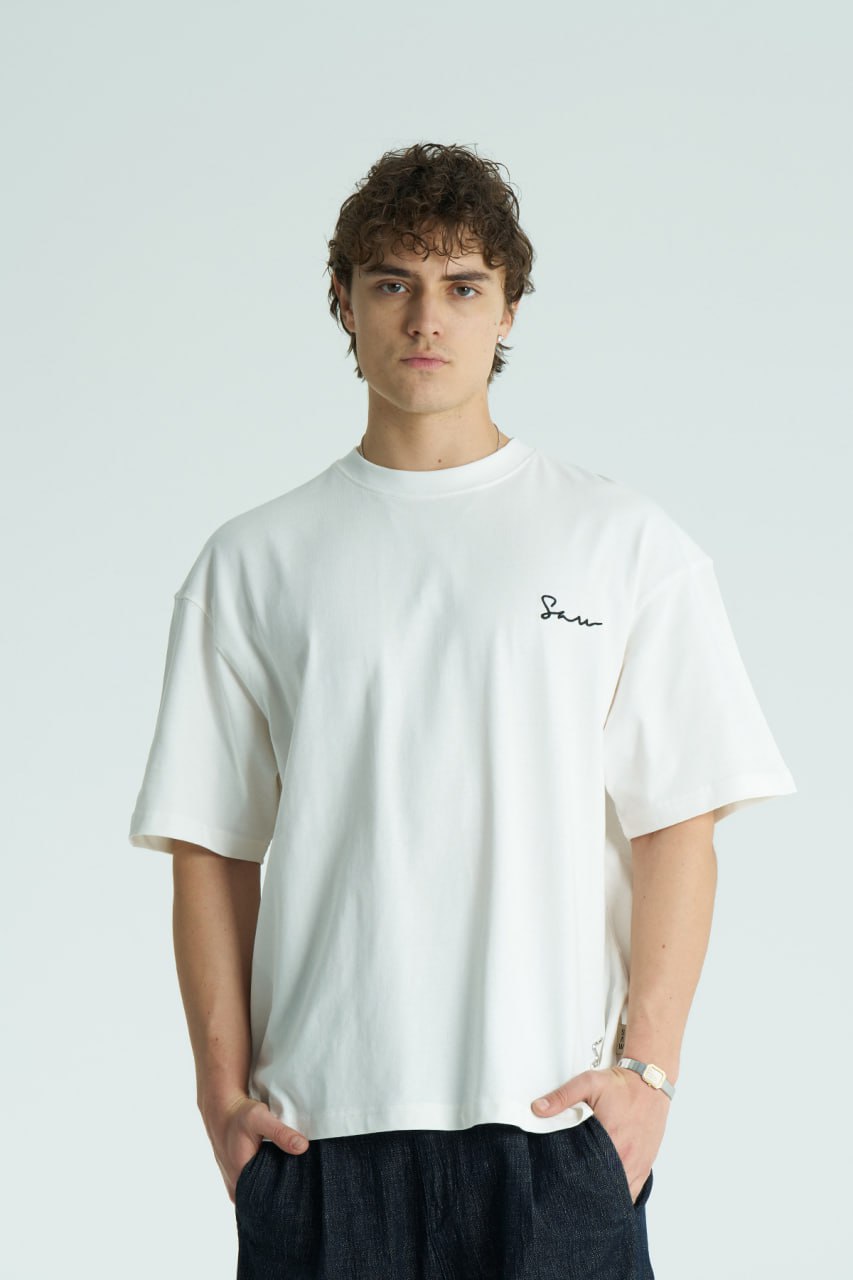 Frida · Take A Lover Oversize T-Shirt (Beyaz)