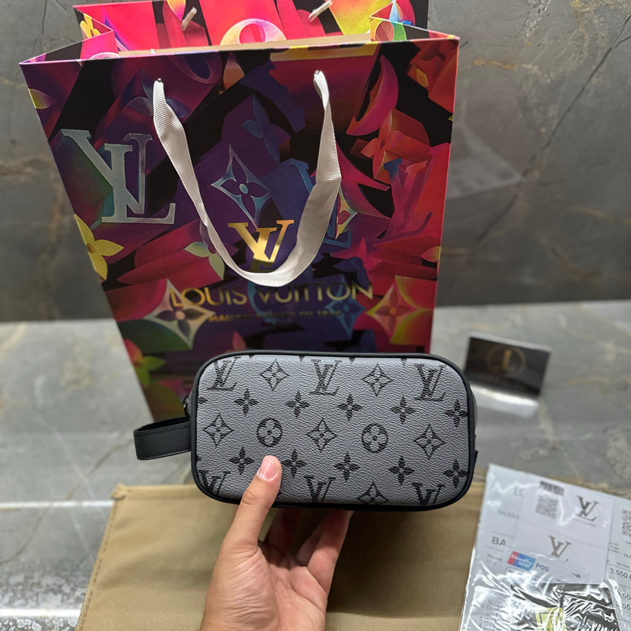 Louis Vuitton Toilet Pouch · Monogram Eclipse