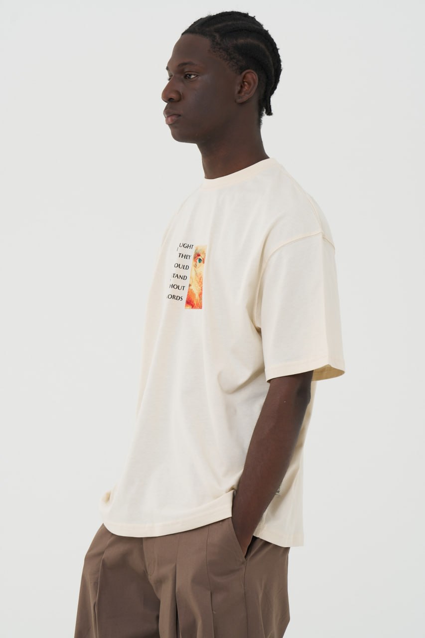 Vincent Van Gogh · Eternity Oversize T-Shirt (Krem)