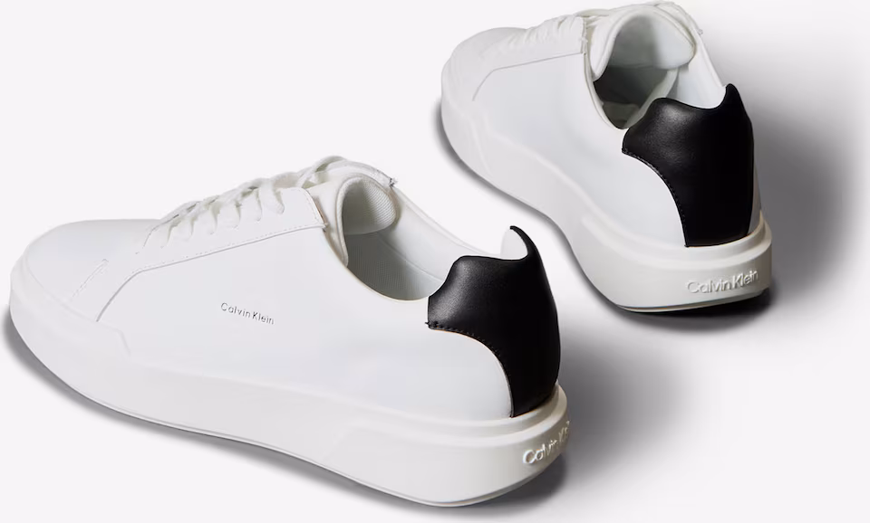 Calvin Klein Low Top Sneaker · White